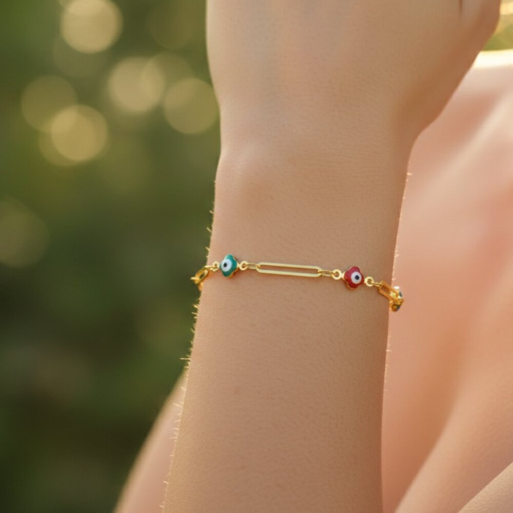 "Trendy Handmade Bracelet – A Stylish Gift for Women & Girls, MAR091284